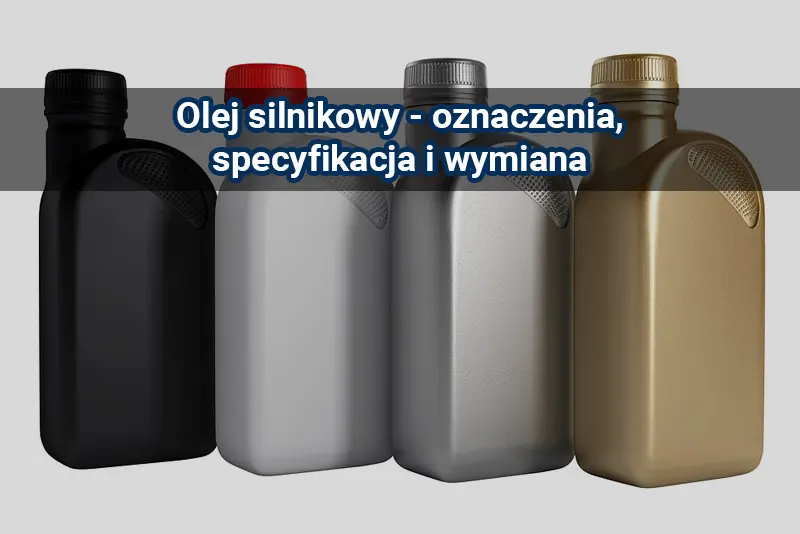 Olej silnikowy – oznaczenia, rodzaje i wymiana